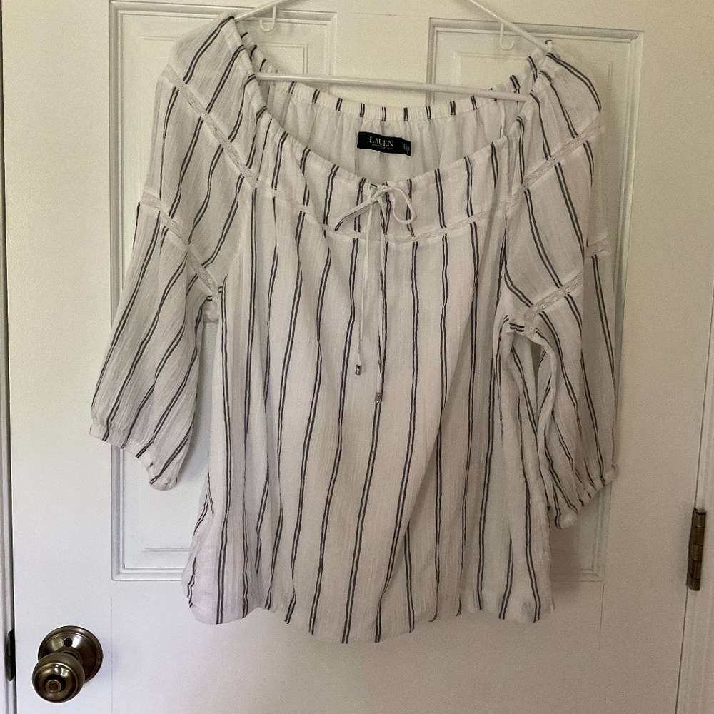 Ralph Lauren gauze Blouse XS